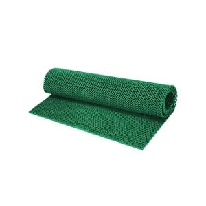 SAFEWARE/安赛瑞 PVC防滑地垫 710135 20m×900mm 绿色 厚约4mm 1块