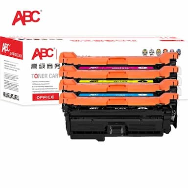 ABC 硒鼓 CE400A四色套装 适用惠普HP507A LaserJet 500 M551n/M551dn/M570dw/M575dw/M575dn/M575fw/M575c 1套