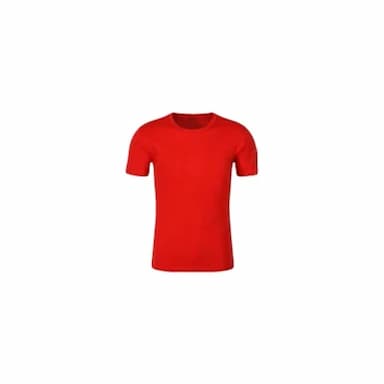 CNMF/谋福 夏季短袖T恤工作服 速干圆领 XL 红色 1件