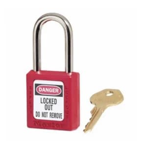 MASTERLOCK/玛斯特锁 Zenex 410系列安全挂锁 410MCNRED 红色 不同花 1把